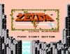 The image is the title screen of the video game 'The Legend of Zelda' for the Nintendo Entertainment System. Produktbild-Vorschau