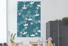 MuchoWow® Poster Strand - Muster - Pastell 120x180 cm - Produktbild-Vorschau 2