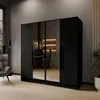 Drehtürenschrank LARO 200 cm Moderner Kleiderschrank mit Produktbild-Vorschau 1