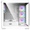 Darkflash Ds900 Computergehäuse (Weiß) + 7 Lüfter Argb Produktbild-Vorschau 2