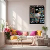 Anwicar Magnettafel Unsere Reisen - Vertikal 100x80 cm - Produktbild-Vorschau 3