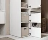 Armoire haute de salle de bain Beatrice 187 x 45 x 65 cm Voir les images du produit 5
