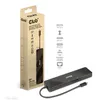 Club 3D USB-C 3.2 Gen2 6-in-1 Dual Displays Portable Dock Produktbild-Vorschau 3