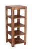 Möbilia Regal mit 4 Böden | Mango-Holz massiv | B 44 x T 44 Produktbild-Vorschau 4