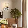 Kristall-Wandleuchten, Schlafzimmer-Wandleuchte, rund, Produktbild-Vorschau 6