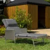 di volio Relaxliege Breso Grau - bequem und langlebig, Produktbild-Vorschau 4