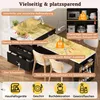 Îlot de cuisine avec table à rallonges, 125-187 cm, pour 2 Voir les images du produit 7