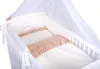 KMbaby Babybett K2 weiss 120x60 mit 10tlg Bettwäsche Set Produktbild-Vorschau 2