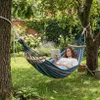 Amaca da giardino per due persone sospesa per balcone blu Anteprima dell’immagine prodotto 3