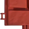 A close-up view of a red brick-patterned garden edging. Produktbild-Vorschau