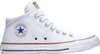 A white Converse Chuck Taylor All Star Madison sneaker is shown from the side against a white background.