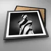 Gerahmtes Poster - Schwarzer Rahmen - Nackt Frau Fotografie Produktbild-Vorschau 3