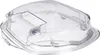 A clear plastic lid for a household appliance, likely a food processor or similar device, is shown against a white background. Náhled obrázku produktu