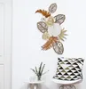 Mauro Ferretti Wandpaneel Blumenstrauß Gold Weiß 50,8x7x87 Produktbild-Vorschau 5