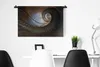 MuchoWow® Wandteppich Wandbehang Eine Wendeltreppe in einem Produktbild-Vorschau 4
