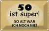 vianmo Blechschild 20x30 cm 50 ist Lustig Spaß Spruch Zitat Produktbild-Vorschau 1
