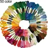 24/50/100 Stück Stickgarn Kreuzstich Baumwolle DIY Floss Produktbild-Vorschau 6
