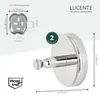 bremermann serie bagno LUCENTE - Set di 2 ganci per Anteprima dell’immagine prodotto 7