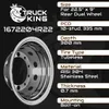 TruckKing Radkappe 22,5"x9" Edelstahl Radzierblende Produktbild-Vorschau 6