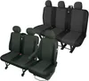 VW Crafter ab 2016 Sitzbezüge Sitzschoner 6 Sitzer 1+2+3 Produktbild-Vorschau 1