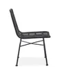 Halmar Gartenstuhl K401 - schwarz / grau Produktbild-Vorschau 4