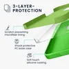 kwmobile KWM000020CA002C, Cover, Apple, iPhone 15, Limette Produktbild-Vorschau 3