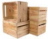 4x HOLZKISTEN - natur / NEU / helle Obstkiste 50x40x30cm / Produktbild-Vorschau 1