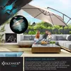 KESSER® Alu Ampelschirm Sonnenschirm + Abdeckung Ø300 cm / Produktbild-Vorschau 4
