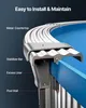 Close-up diagram showing the construction of the top edge of an above-ground pool. Náhled obrázku produktu