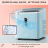 Klarstein Machine a Glacons pour la Maison, Capacité de Voir les images du produit 5