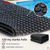 Solarfolie 549x274 cm Schwarz Noppenfolie Poolabdeckung Produktbild-Vorschau 10