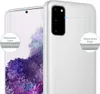 Cadorabo Schutzhülle für Samsung Galaxy S20 Hülle in Silber Produktbild-Vorschau 5
