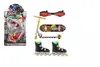Sada skateboard, waveboard, korčule, kolobežka prst plast Náhľad obrázku produktu 1