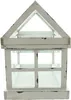 Mini-Gewächshaus Shabby 37x21x31cm – Terrarium Produktbild-Vorschau 5