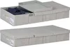 Relaxdays – sada 2 kusů úložných boxů pod postel, 50 l, s Náhled obrázku produktu 1