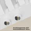 EMKE Design-Heizkörper D-Form 600x594mm 969W Red Dot Award Produktbild-Vorschau 4