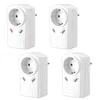 4x Steckdosenadapter Überspannungsschutz Max. 3380 Watt Produktbild-Vorschau 1