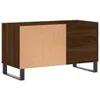 [Home] Plattenschrank Braun Eichen-Optik 85x38x48 cm Produktbild-Vorschau 6