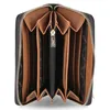 An open wallet showing its internal compartments. Anteprima dell’immagine prodotto