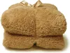 Teddy 200 b 150 cm toffee plaid Unique Living Productafbeelding-voorbeeld 2
