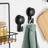 Vilde | Saugnapfhaken Schwarz - 6er-Set - Handtuchhaken Produktbild-Vorschau 5