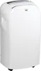 A white portable air conditioner is shown in a studio setting against a white background. Produktbild-Vorschau