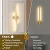 Rosikey 2-dielna sada LED nástenných svietidiel Akku Gold – Náhľad obrázku produktu 6