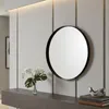 riess-ambiente Runder Wandspiegel PORTRAIT 60cm schwarz mit Produktbild-Vorschau 1