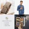 Galaxy S21 5G Handyhülle, Reißverschluss Hülle Kunstleder Produktbild-Vorschau 5