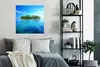MuchoWow® Poster Insel - Tropen - Meer 75x75 cm - Wand Produktbild-Vorschau 4