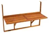 Balkonhängetisch 120cm, Akazie Produktbild-Vorschau 1