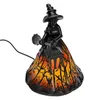 Halloween Hexenlampe Nachtlicht aus Kunstharz, gotisches Produktbild-Vorschau 8