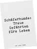 Mr. & Mrs. Panda Postkarte Spruch Schäferhund Gefährten - Produktbild-Vorschau 1