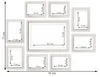 Multi frame Venice - bílý Náhled obrázku produktu 7